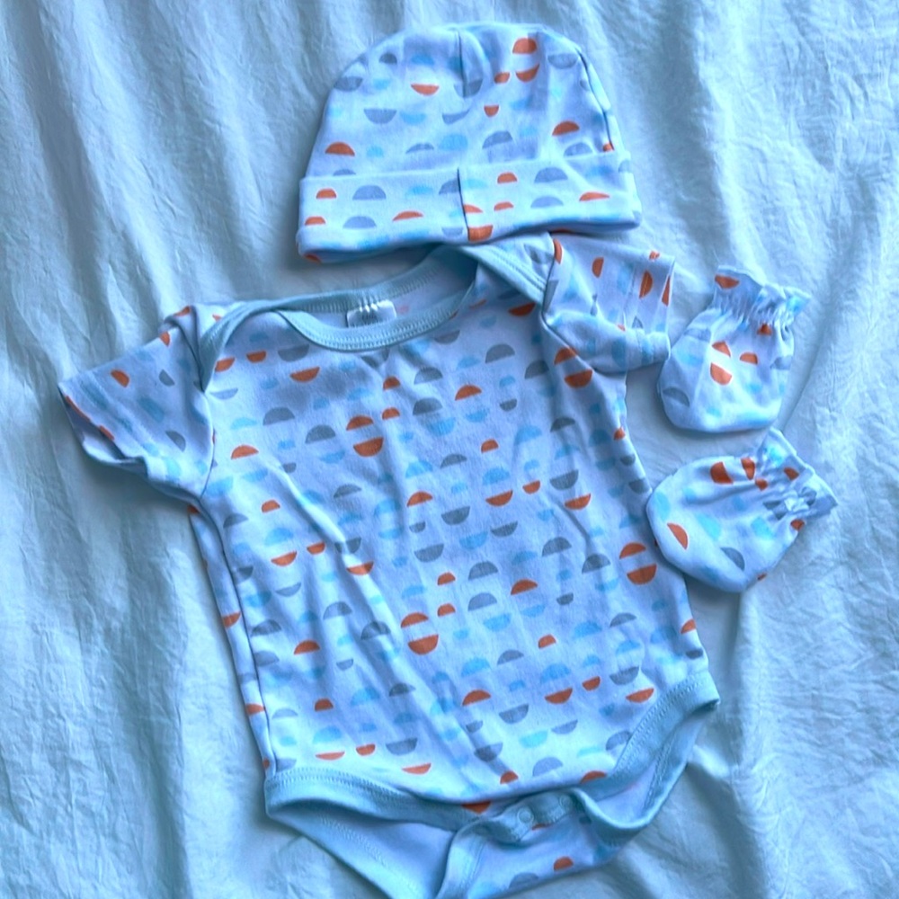 3-6 month indie matching set